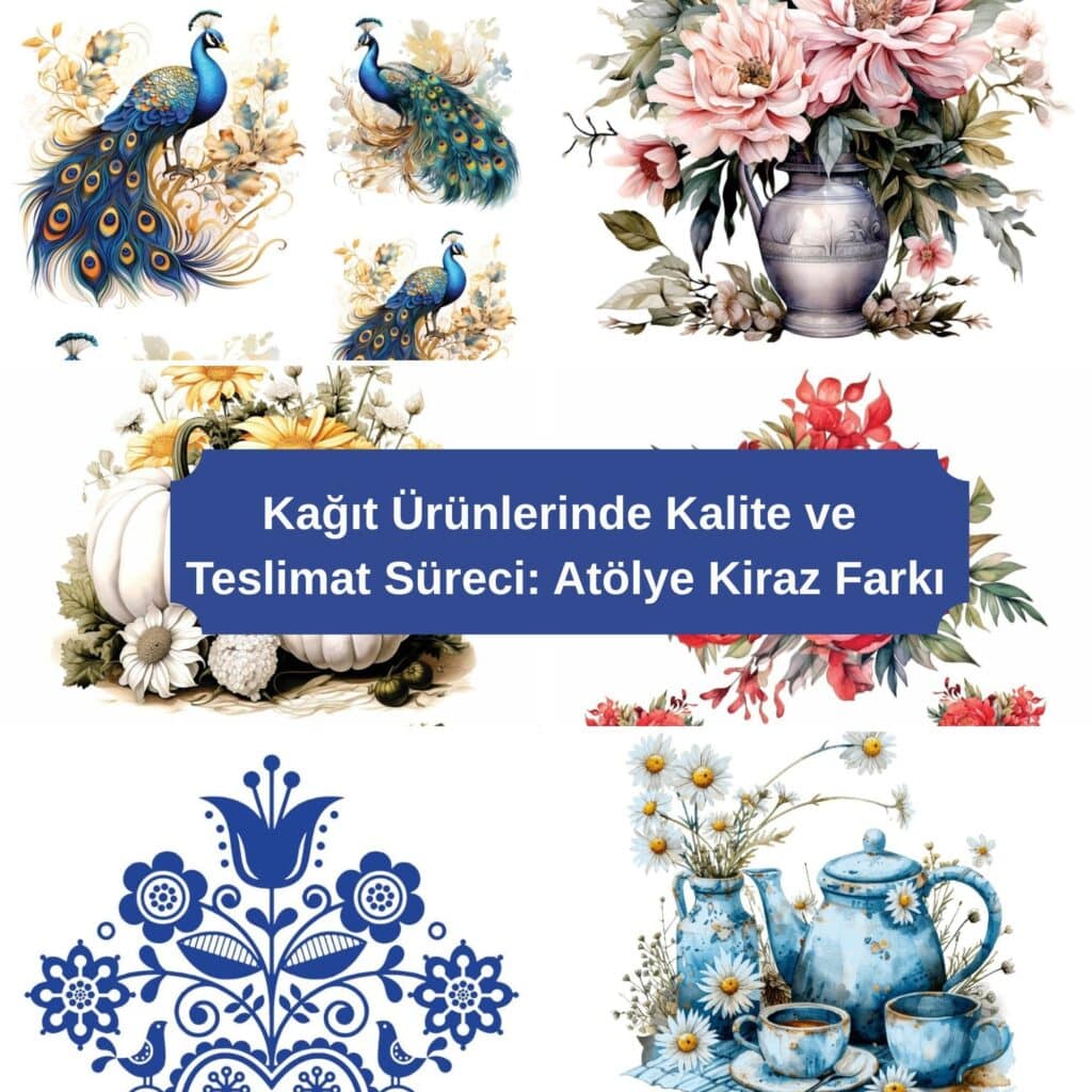 Kağıt Ürünlerinde Kalite ve Teslimat Süreci: Atölye Kiraz Farkı 1 Kağıt Ürünlerinde Kalite Ve Teslimat Süreci: Atölye Kiraz Farkı