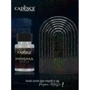 Cadence Prisma Metalik Efekt Boyası | 50 Ml: Karanlık Zeminlerde Doğan Holografik Işıltı 3 Cadence Prisma Metalik Efekt Boyası | 50 Ml: Karanlık Zeminlerde Doğan Holografik Işıltı