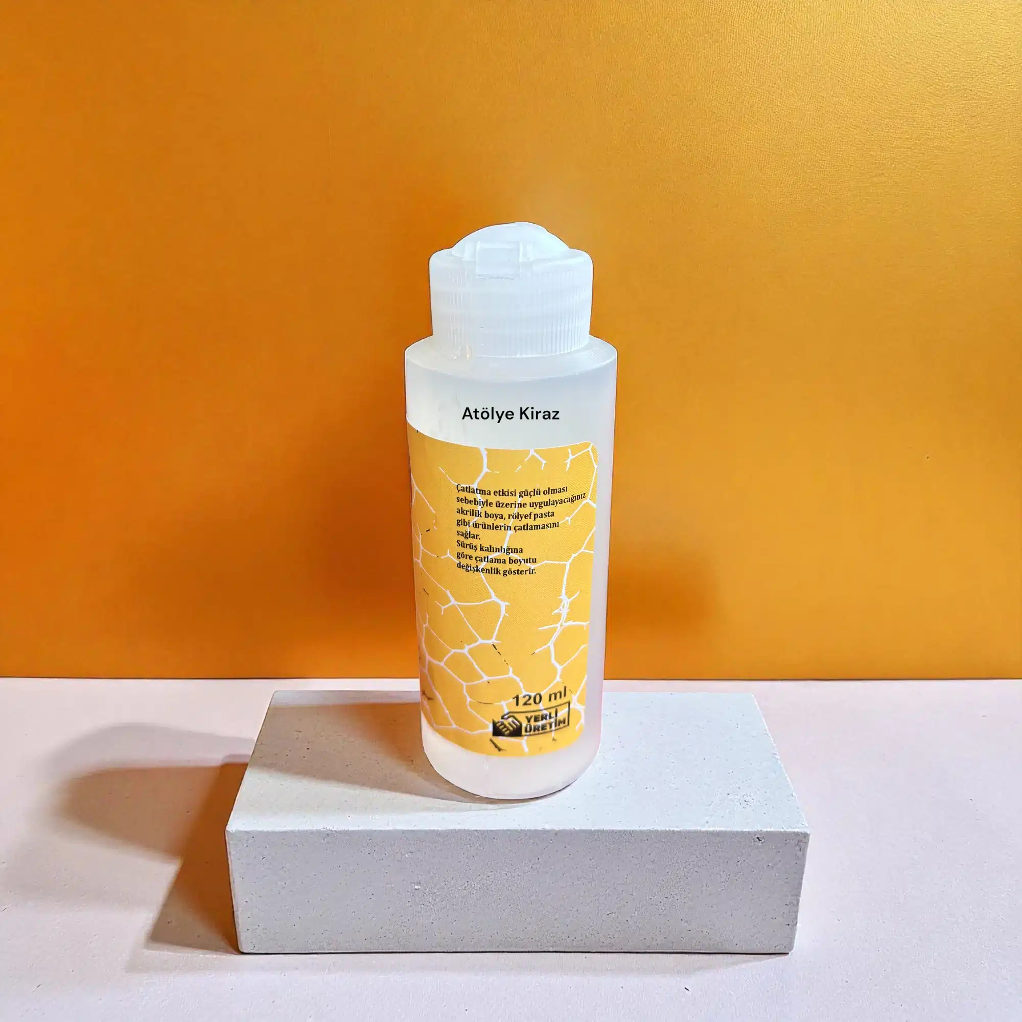 Queen Craft Çatlatma Medyumu : İki Boya Arası Uygulanan Eskitme Malzemesi | 120 ml 2 Queen Craft Çatlatma Medyumu : İki Boya Arası Uygulanan Eskitme Malzemesi | 120 ml