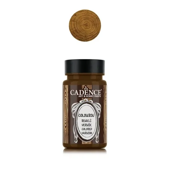 Cadence Renkli Vernik 90 ml-Koyu Ceviz