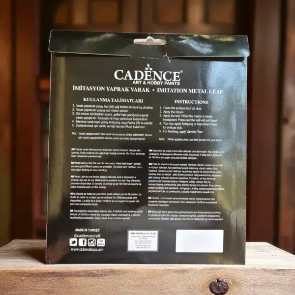 Cadence İmitasyon Yaprak Varak