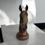 Dekorlanmış Asil At Büstü: Dekoratif Obje - Görsel 2