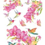 SL01102-DM-Diamond Sulu Transfer Kağıdı | 25x35 cm