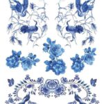 SL00110-DM-Diamond Sulu Transfer Kağıdı | 25x35 cm