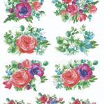 SL00556-DM-Diamond Sulu Transfer Kağıdı | 25x35 cm