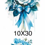 SL00668-DM-Diamond Sulu Transfer Kağıdı | 10x30cm