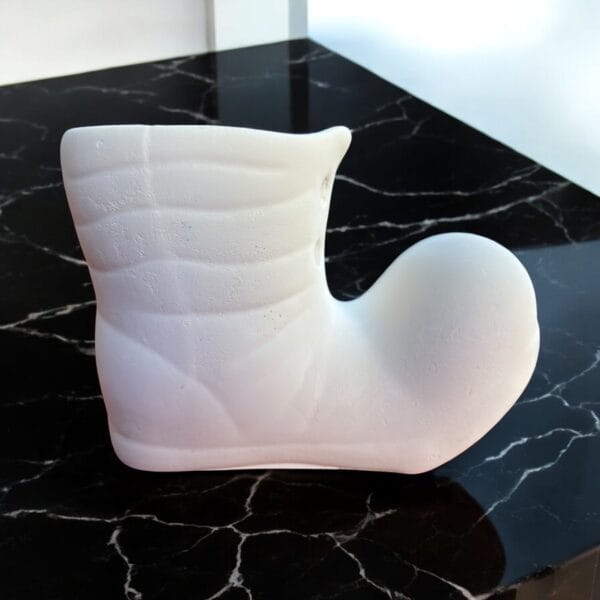 Sevimli Pabuç Saksı – Aytaşı Malzeme, Boyanabilir Dekoratif Obje 20x12,5x9 cm