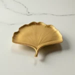 Ginkgo Yaprağı Figürlü Çok Amaçlı Tepsi : Sarı