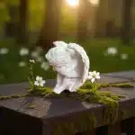 Uyuyan Melek Heykeli : Dekoratif Obje