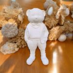 Papyonlu Teddy Ayıcık Heykeli: Dekoratif Obje