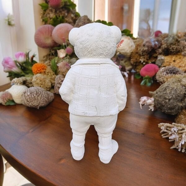 Papyonlu Teddy Bear Ayıcık 16x7,5x6 cm - Görsel 4