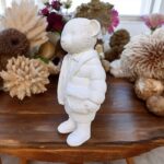 Paltolu Teddy Ayıcık Heykeli: Dekoratif Obje - Görsel 3