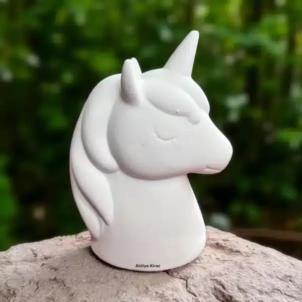 Dekoratif Unicorn Figürlü Heykel: Dekoratif Obje