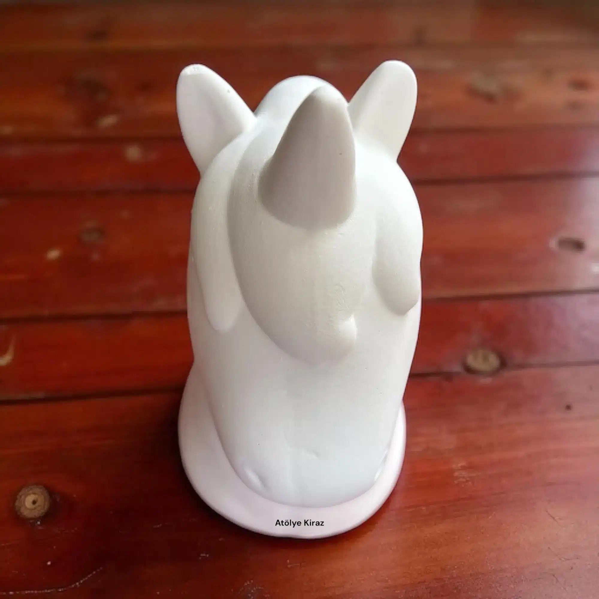 Dekoratif Taş Tozu Unicorn Figürü | Dekoratif Obje | DK138- 20x15x10 cm 9 Dekoratif Taş Tozu Unicorn Figürü