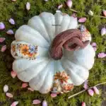 Dekoreli Sonbahar Kabak : El Boyaması Halloween Dekorasyonu