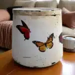 Kelebek Desenli Dekoratif Kutu