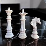 Dekoratif Satranç Figürleri Üçlü Set: Dekoratif Obje