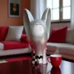 Dekorlanmış Fil Figürü