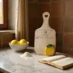 Ahşap Limon Sunumluk | Rustik Mutfak ve Duvar Dekoru