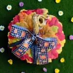 El Boyaması Polyester Kabak | Sonbahar ve Halloween Figürü