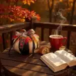 El Boyaması Polyester Kabak | Sonbahar ve Halloween Figürü