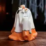 Dekoratif Hayalet Figürü | El Boyaması Halloween ve Cadılar Bayramı Biblosu