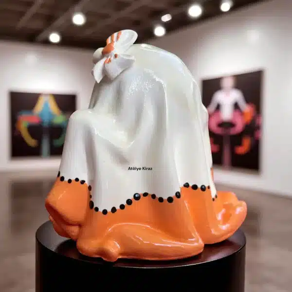 Dekoratif Hayalet Figürü | El Boyaması Halloween Ve Cadılar Bayramı Biblosu