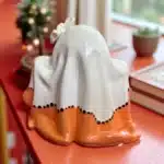 Dekoratif Hayalet Figürü | El Boyaması Halloween ve Cadılar Bayramı Biblosu
