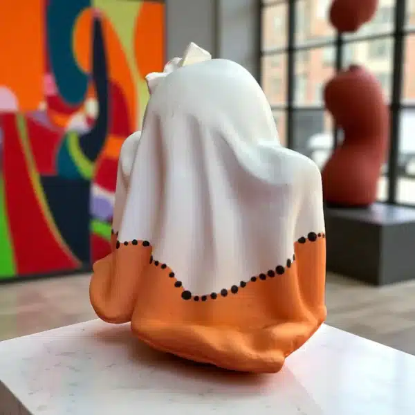 Dekoratif Hayalet Figürü | El Boyaması Halloween Ve Cadılar Bayramı Biblosu