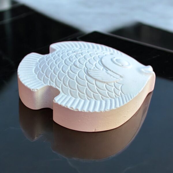 Dekoratif Melek Balığı Figürü – Aytaşı Malzeme, Boyanabilir Obje 7,5x4,5x1 cm - Görsel 2