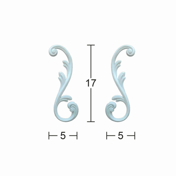 EA12 Esnek Aplik 5x17 cm (2 adet)