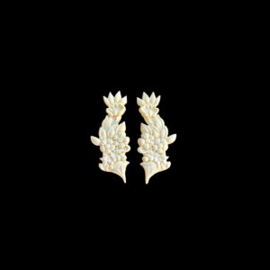 Esnek Aplik EAD304 - 2,5x6 cm- 2 Adet Çiçek