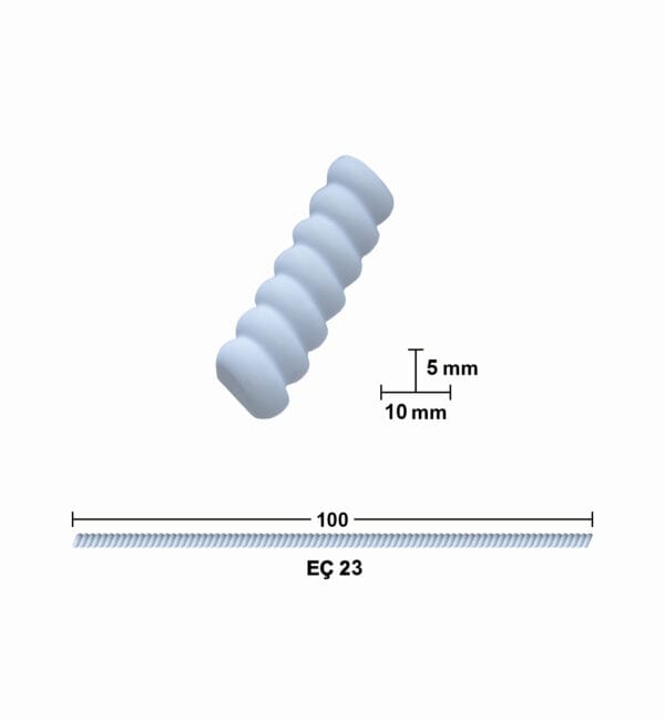 EÇ 23 100 cm Esnek Mobilya Çıtası 5x10 mm