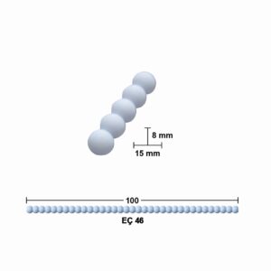 EÇ 46 100 cm Esnek Mobilya Çıtası 8x15 mm