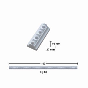 EÇ 51 100 cm Esnek Mobilya Çıtası 10x20 mm