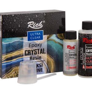 Rich Epoxy Crystal Resin-Epoksi Reçine 120 ml