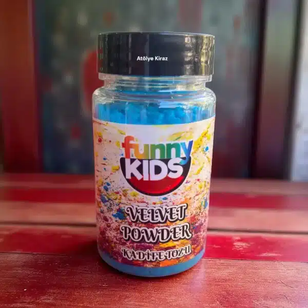 Funny Kids Kadife Tozu | Kadifemsi Efekt Veren Özel Toz | 90 Ml