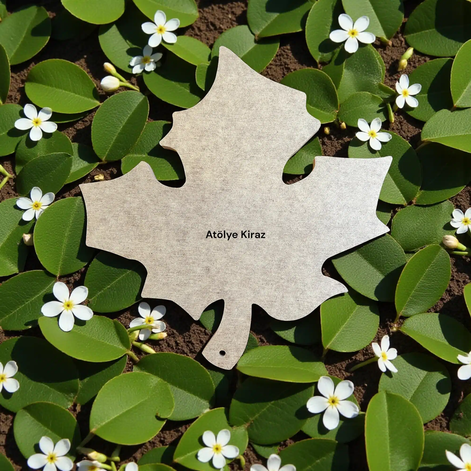 Sonbahar Yaprağı Figürlü Süs Obje