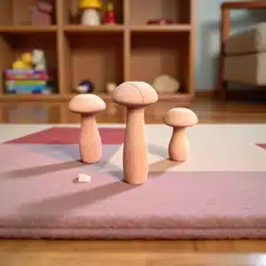 Torna Üçlü Mantar Figür Seti | Dekoratif Obje