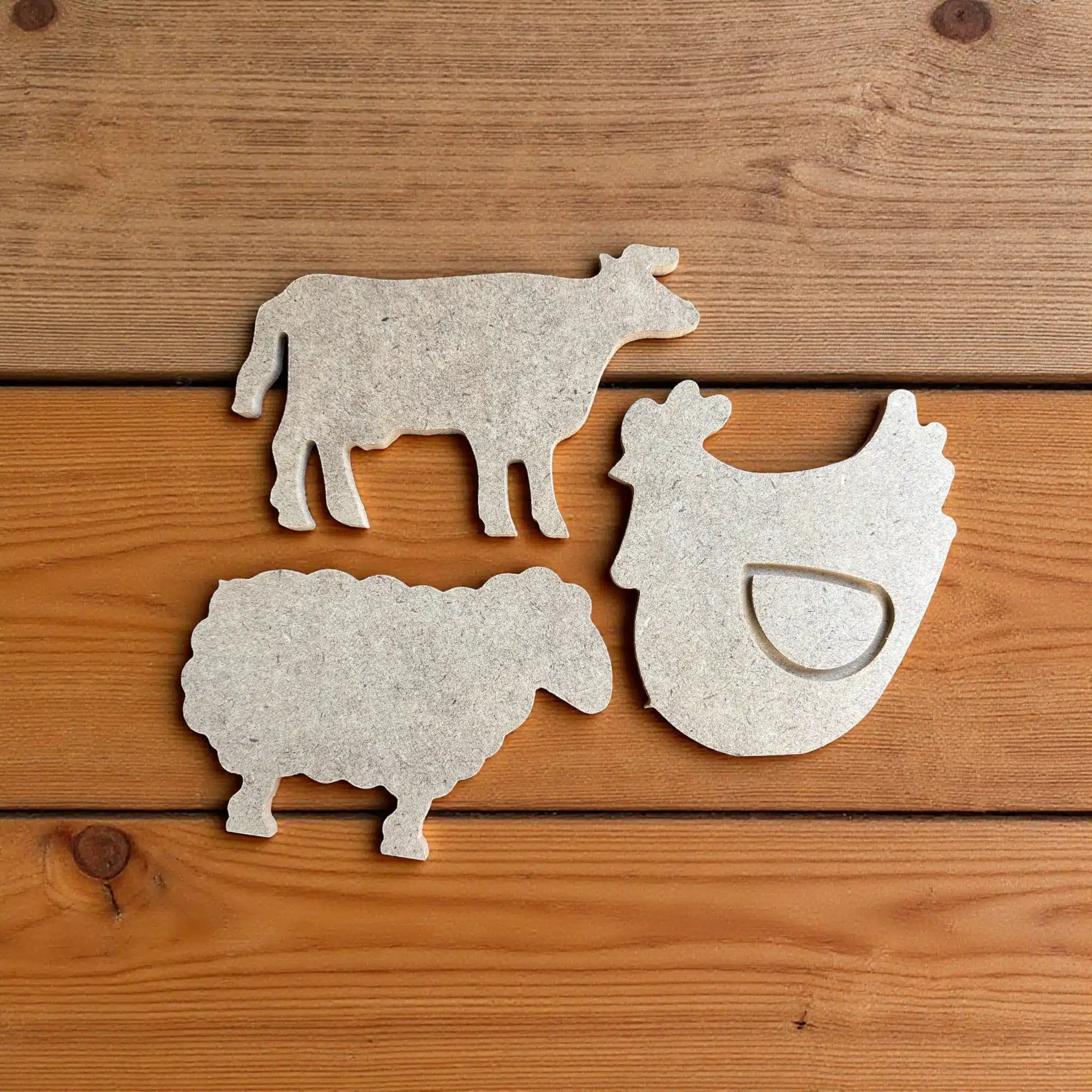 Üçlü Çiftlik Hayvanları : Paket Süs