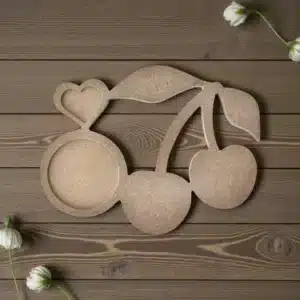 Kiraz Figürlü Bardak Altlığı : Dekoratif Masa Üstü Eşya