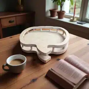 Ahşap Kabak Sepet Tepsi : Dekoratif Mutfak Eşyası 4 Ahşap Kabak Sepet Tepsi : Dekoratif Mutfak Eşyası