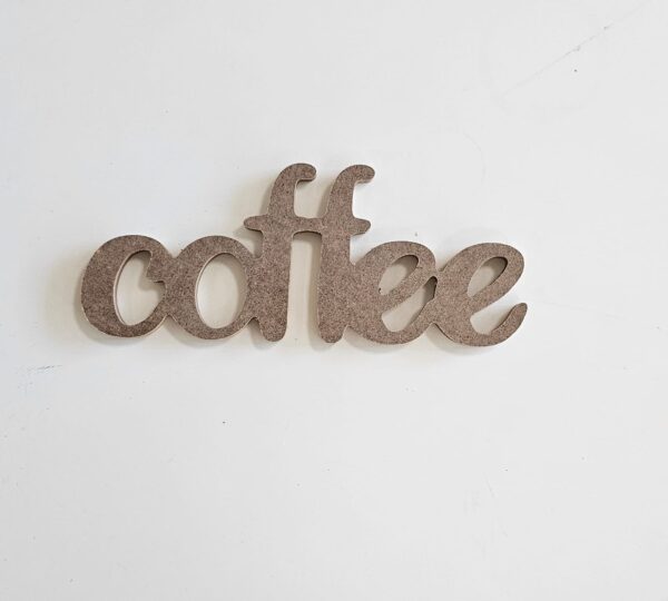 &Quot;Coffee&Quot; Yazılı Süs Obje: Dekoratif Ev Dekoru - Görsel 2