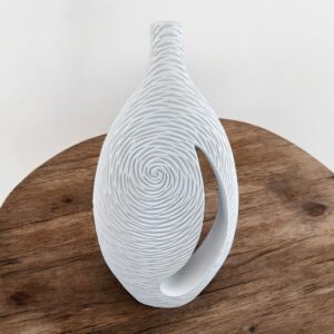 Desenli Uzun Testi 47x24x10 cm