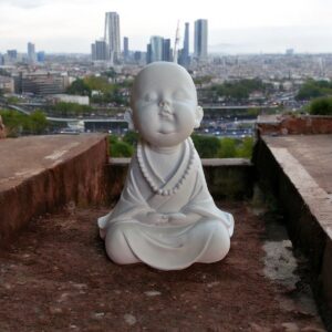 Oturan Meditasyon Buda 25x14x20 cm