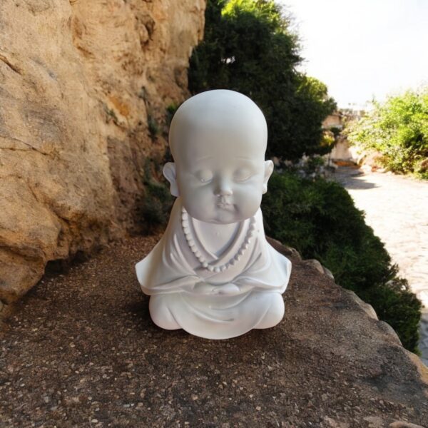 Oturan Meditasyon Buda 25x14x20 cm - Görsel 2