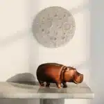 Led Aydınlatmalı Duvar Ay Dokusu