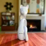 Soyut Kedi Heykeli | Dekoratif Biblo