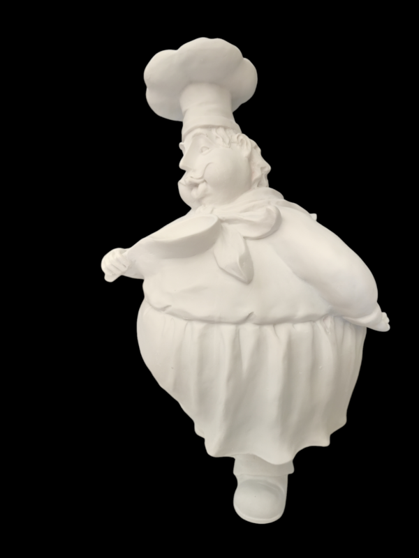 Elinde Kaşık Bulunan Aşçı 40x23x22 cm - Görsel 4