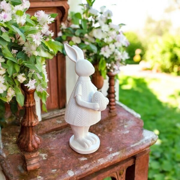 Polyester Tavşan Kız Figürü – 7x25 cm - Görsel 2